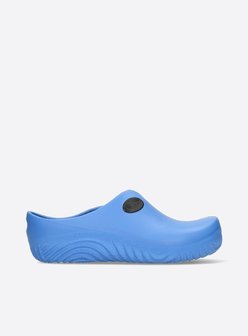 wolky 0255090  890 O.K. Clog Anti Stat. skyblue