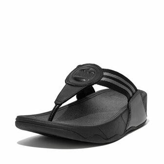 Fitflop Walkstar Toe Post DX4-090 Zwart Mt. 38-43