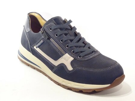 Mephisto Bradley Nomad 25545 sneakers blauw Wijdte G Mt. 8-9