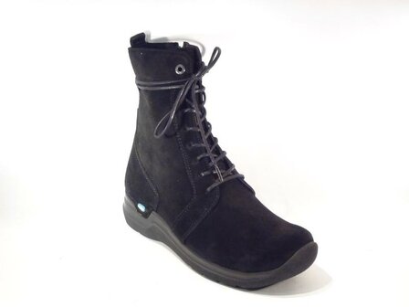 Wolky 0662640 000 Bluff Idro Enkelboots Zwart