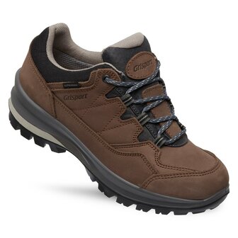 Grisport  BARI LOW BROWN Wandelschoen Bruin Mt. 36-42