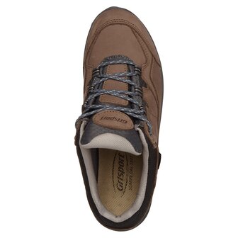 Grisport  BARI LOW BROWN Wandelschoen Bruin Mt. 36-42