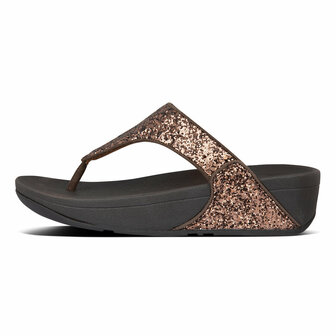 Fitflop Lulu Glitter Toe-Thongs X03-806 Brons