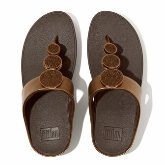 Fitflop Halo Bead Circle Metallic HJ1-012 Brons