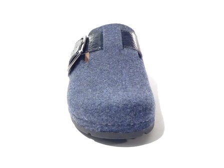 Rohde 6012 55 pantoffel (open hiel) Blauw