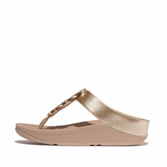 Fitflop Halo Bead Circle Metallic HJ1-C22 Beige