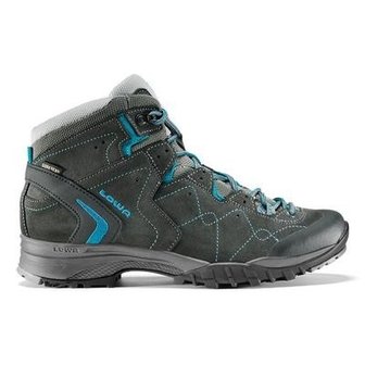 Lowa Wandelschoen Focus GtX Antraciet/Turquoise 220710-9796 Mt. 4&frac12;