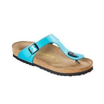 Birkenstock Gizeh Blue Lak 846173 Mt. 32 