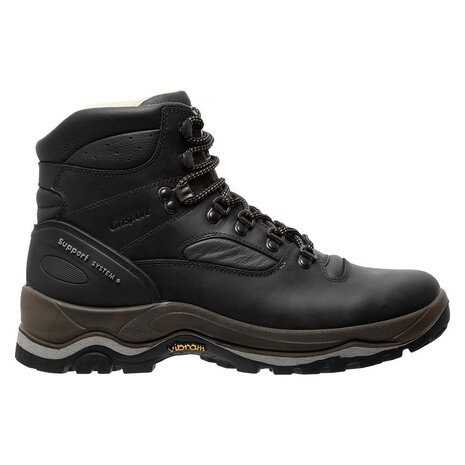 Grisport Wandelschoen Tiben Mid Zwart Mt. 37-47