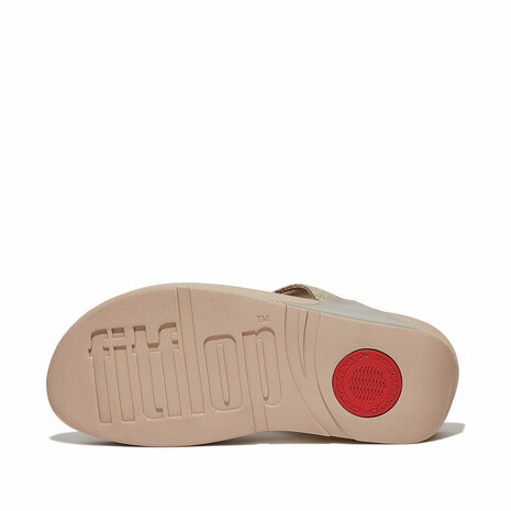 Fitflop Lulu Shimmerlux Toepost FZ7-A94 Beige