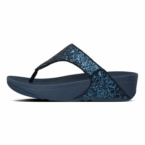 Fitflop Lulu Glitter Toe-Thongs X03-399 Blauw