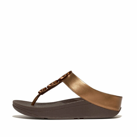 Fitflop Halo Bead Circle Metallic HJ1-012 Brons