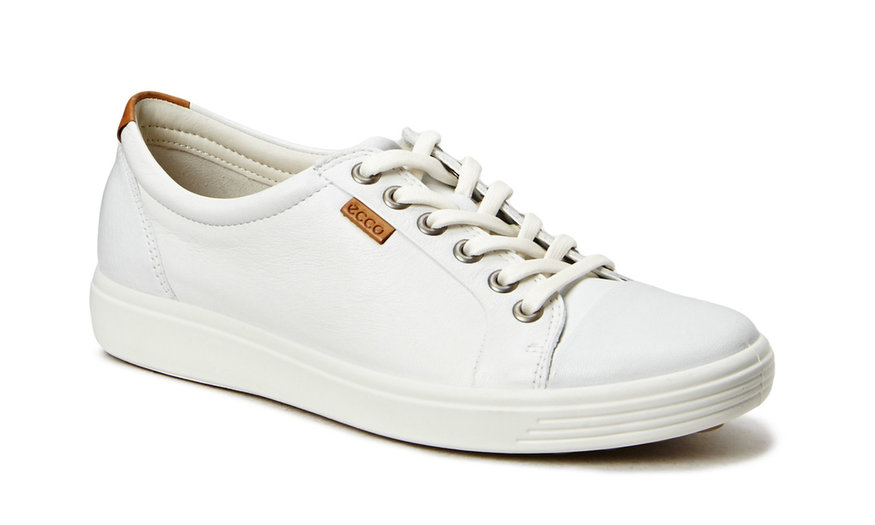 Ecco soft 7 Wit 430003-01007 - Vedder Schoenen