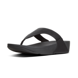 Fitflop Lulu Shimmer Toe Post Black Mt. 43