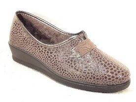 Rohde 2537 17 pantoffel Taupe Mt. 5-8½