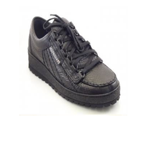 Zwarte Mephisto Veterschoenen Rainbow - Verest Schoenen