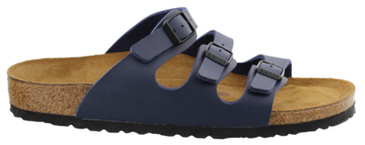 Birkenstock Florida Blauw zacht voetbed 554711 / 554713 - Vedder Schoenen